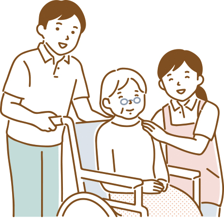 頼れるスタッフ